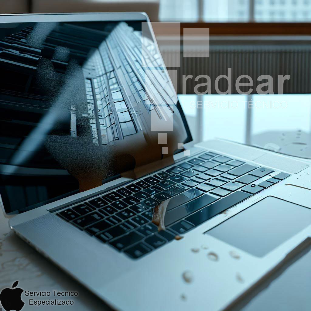 se ha mojado tu macbook